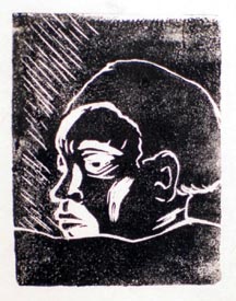 leni fried art print "nowhere to go"