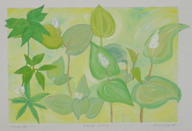groundcovers floral art print